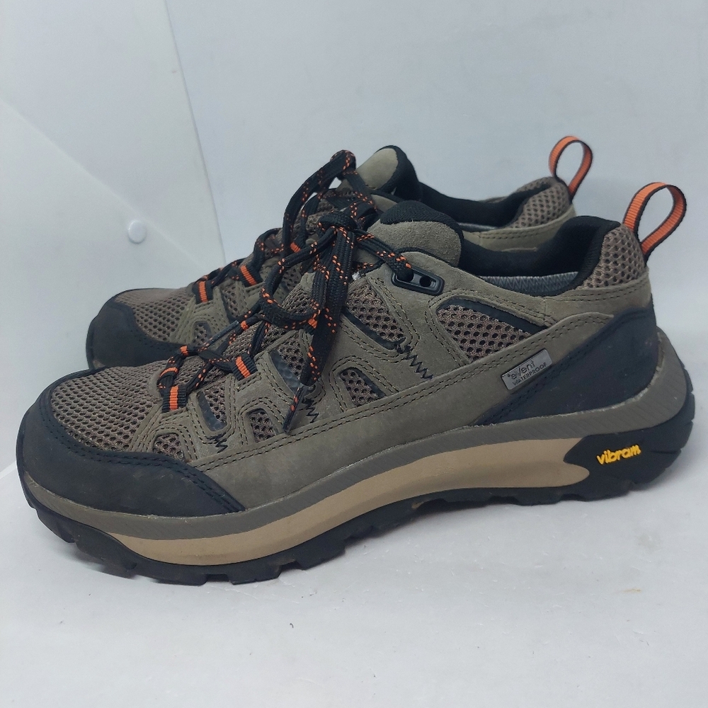 Ascend Mojave Classic Low Waterproof Hiking Shoes Vibram Mens Size 8M 3393056